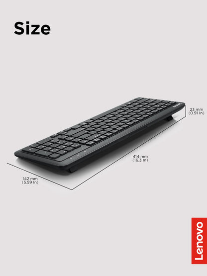 Lenovo Wireless Keyboard for Comfortable Typing