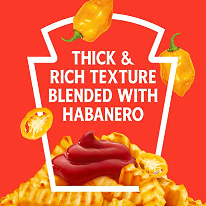 Heinz Habanero Tomato Ketchup Squeeze Bottle 14 oz
