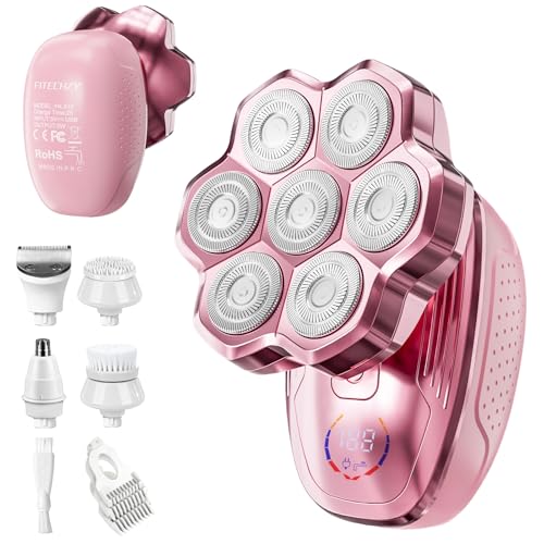 Rechargeable Wet Dry 7-Blade Women’s Electric Shaver