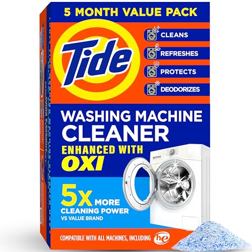 5 Month Tide Washing Machine Cleaner Tablets