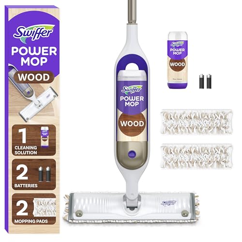 Swiffer PowerMop Wood Multi-Surface Floor Cleaning Kit