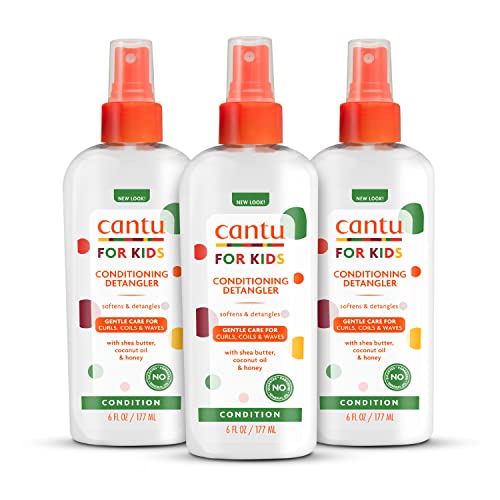 3 Pack Cantu Kids Conditioning Detangler 6 fl oz