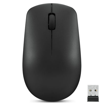 Lenovo 530 Wireless Mouse – Full Size Computer Mouse for PC, Laptop, Windows Computer - 2.4 GHz Nano USB Receiver - Ambidextrous Design - 12 Months Battery Life – Cordless