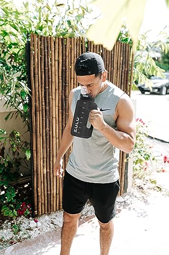 ZULU 64oz Motivational Water Bottle with Straw