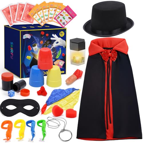 Magic Kit for Kids, Beginner Magician Costume Set