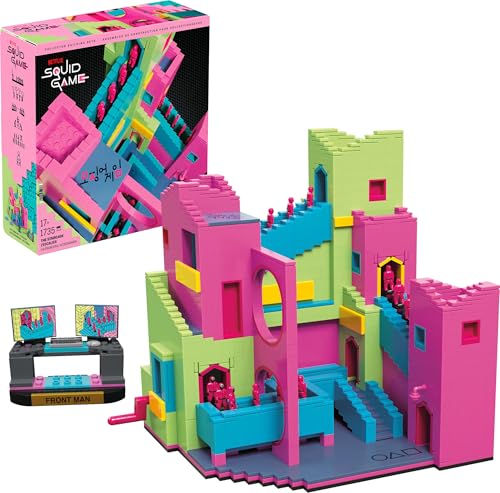 1707 Piece Squid Game Staircase Building Set