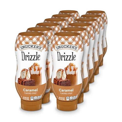 12 Pack Smucker’s Caramel Syrup 20 oz Bottles