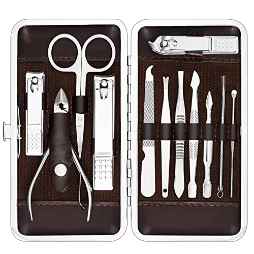 12 Piece Manicure Pedicure Nail Clippers Kit