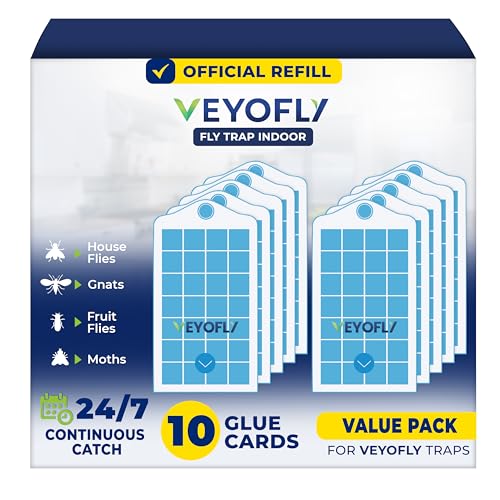 10 Pack Fruit Fly and Gnat Trap Refills