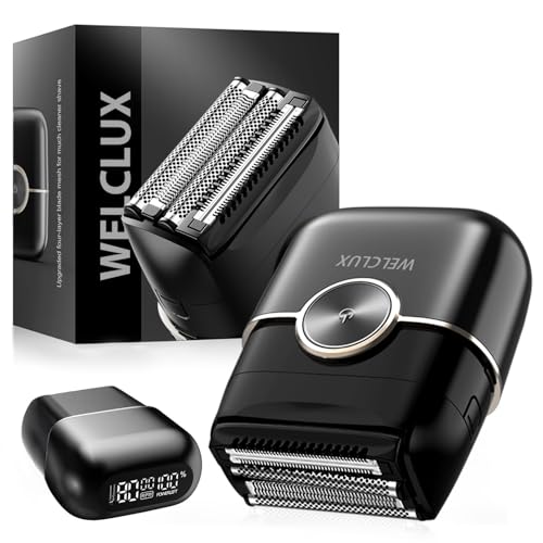 Rechargeable Waterproof Electric Foil Shaver with LED Display