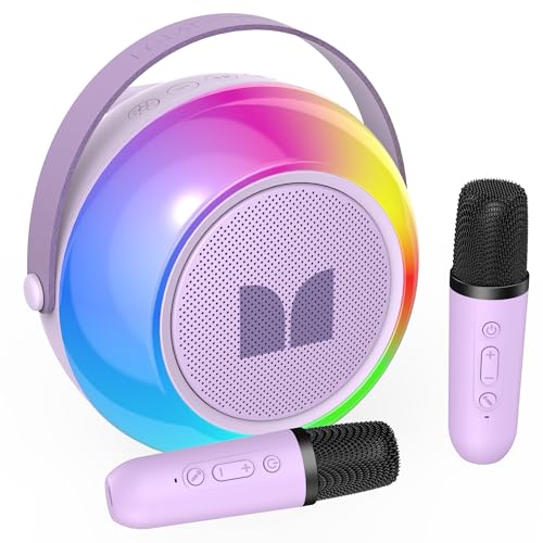Monster Bluetooth Karaoke Machine with 2 Wireless Microphones