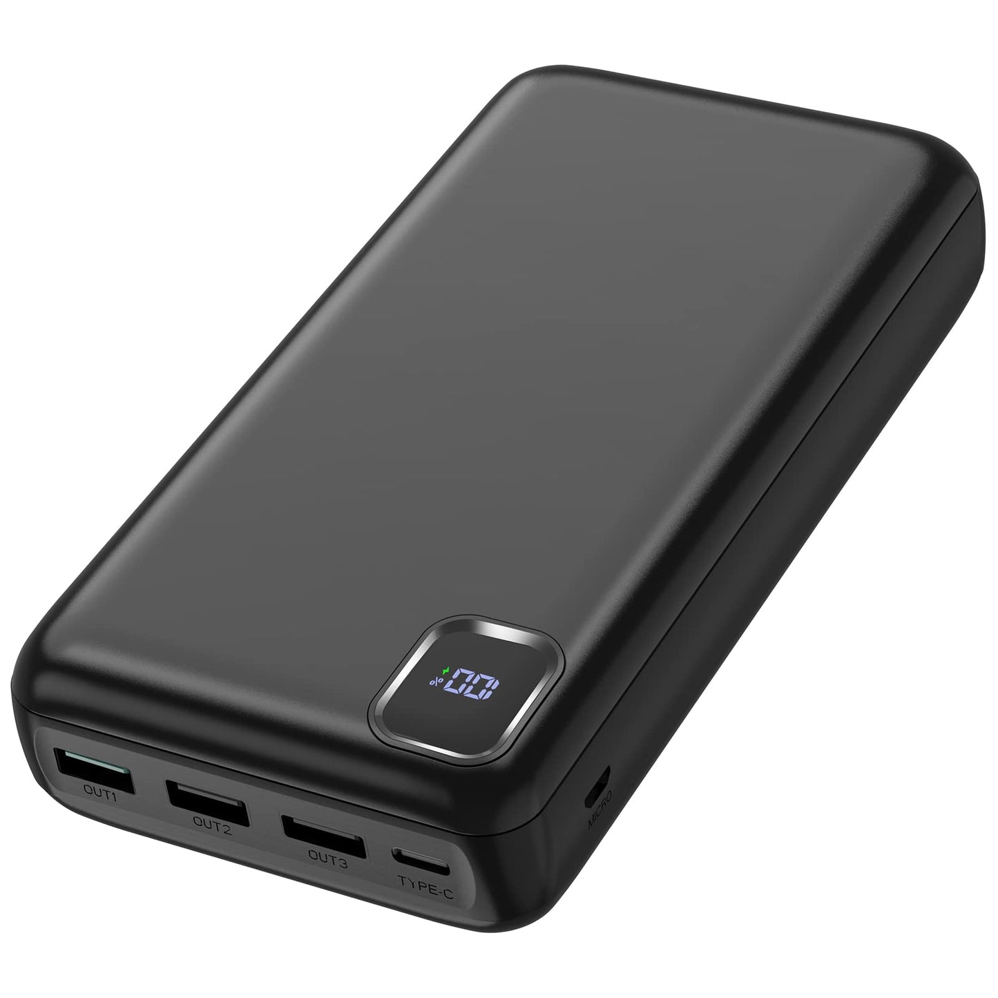 Portable-Charger-Power-Bank - 50000mAh Powerbank PD 30W and QC 4.0 Fast Charging External Battery Pack with USB-C LED 4 Outputs & 2 Inputs Portable Charging for iPhone 15 14 13 pro, Samsung