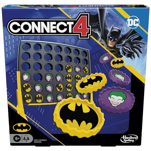 Hasbro Gaming Batman Connect 4 Strategy Board Game