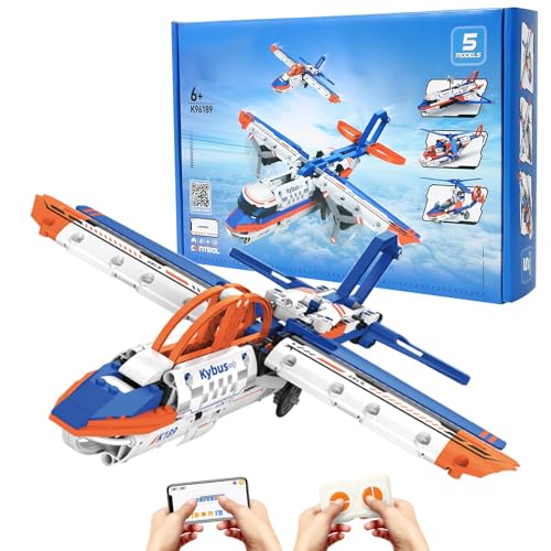Remote Control Airplane STEM Building Kit for Kids