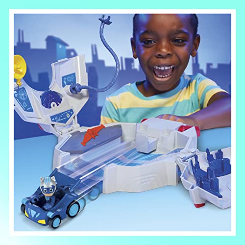 PJ Masks Power Heroes Playset with Car and Figure