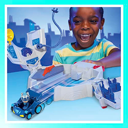 PJ Masks Power Heroes Playset with Car and Figure