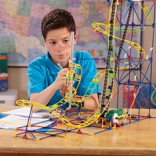 K'NEX Education ‒ STEM Explorations: Roller Coaster Building Set – 546 Pieces – Ages 8+ Construction Education Toy