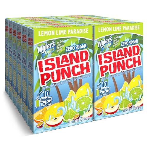 120 Pack Wyler's Light Island Punch Drink Mix (OU)