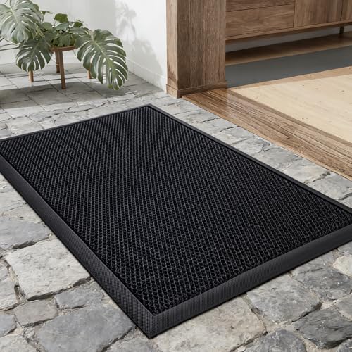 Low-Profile Non-Slip Indoor Outdoor Door Mat