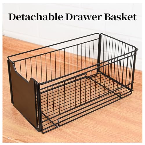 Under Sink Organizer with Sliding Drawer Storage