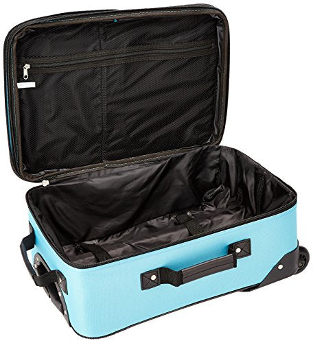 Rockland 2-Piece Expandable Luggage Set, Turquoise
