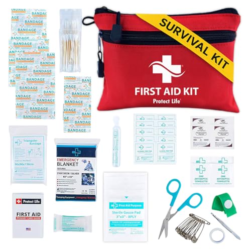 100 Piece Home/Business Camping Survival First Aid Kit