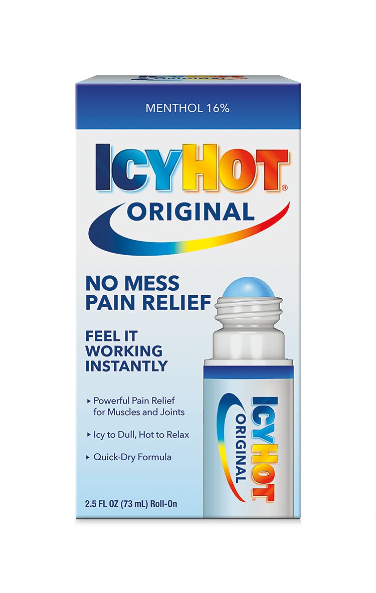 Icy Hot Pain Relief Liquid with No Mess Applicator