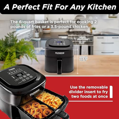 Nuwave 6-Quart Digital Air Fryer with Accessories