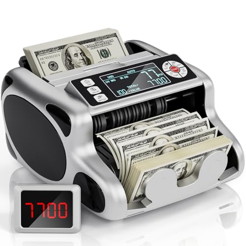 Money Counter Machine with UV/MG/IR Counterfeit Detection