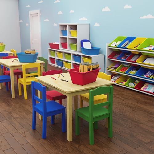 Humble Crew Kids Wooden Table and Chair Set