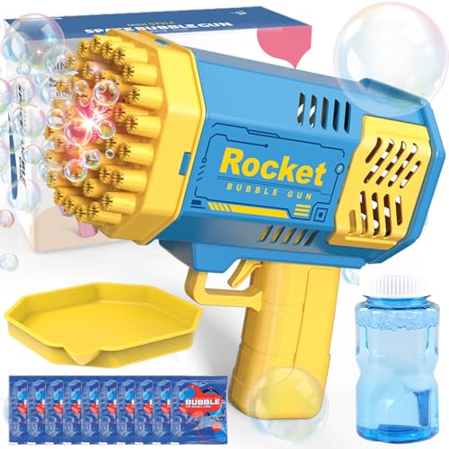 Kids Automatic Bubble Machine with Bubble Solution