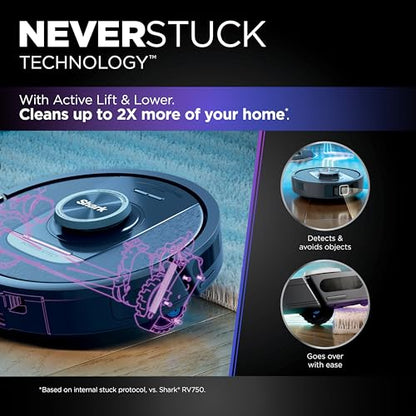 Shark Self-Empty Robot Vacuum for Carpets & Pets