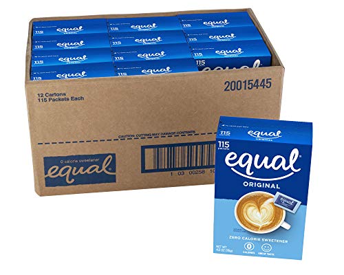 1380 Count Equal Zero Calorie Sweetener Packets