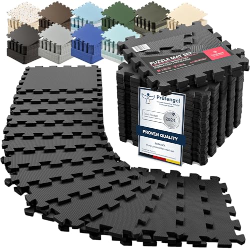 18 Pack Interlocking Foam Gym Floor Tiles