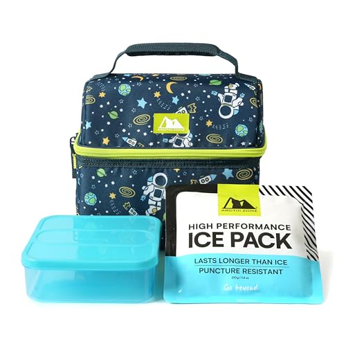 Arctic Zone Kids Insulated Lunch Box with Ice Pack