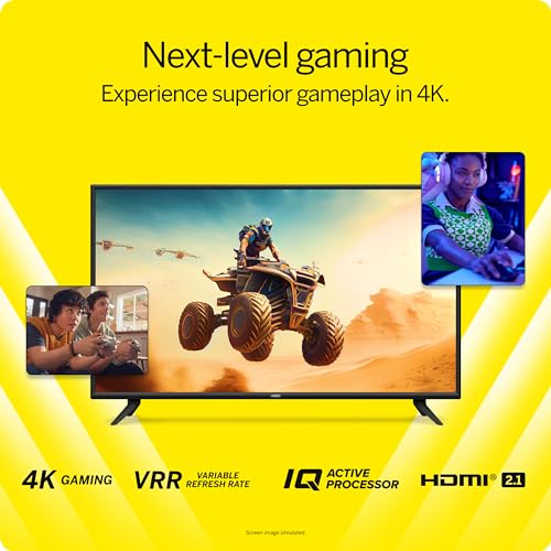 VIZIO 65-Inch V-Series 4K UHD LED Smart TV with Voice Remote, Dolby Vision, HDR10+, Alexa Compatibility, V655-J09, 2022 Model