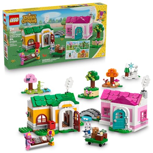 LEGO Animal Crossing Creative Houses Building Set