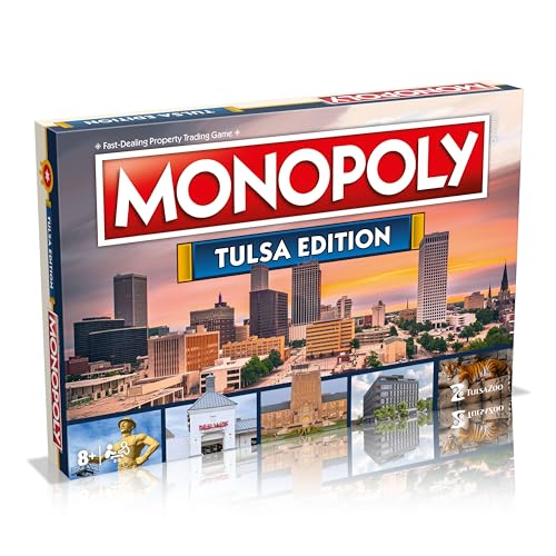 Monopoly Tulsa Edition Family Board Game