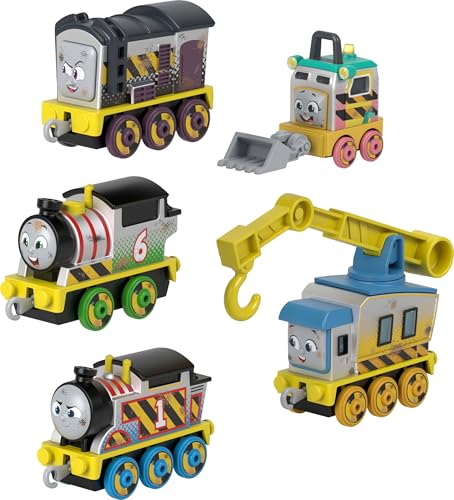 5 Pack Thomas & Friends Diecast Construction Train Set