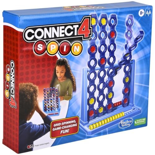 Hasbro Gaming Connect 4 Spin Strategy Board Game