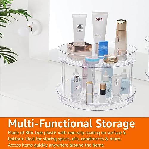 12" Lazy Susan Turntable Organizer by Amazon Basics