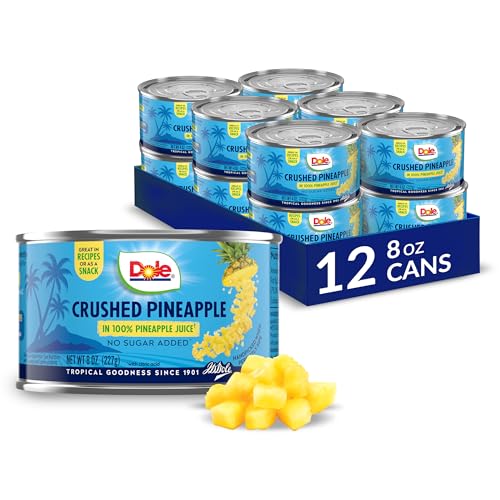 8 Oz Dole Crushed Pineapple