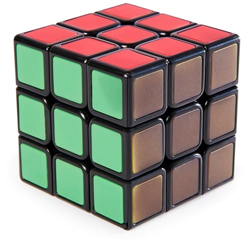 Rubik’s Phantom, 3x3 Cube Advanced Technology Difficult 3D Puzzle Travel Game Stress Relief Fidget Toy Activity Cube for Adults & Kids Ages 8+