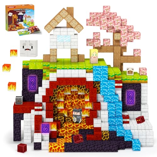 100 Piece Magnetic Building Blocks STEM Toy Set