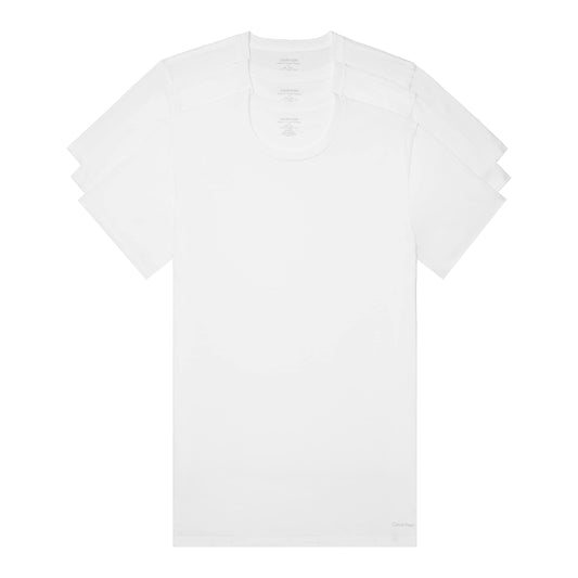 3-Pack Calvin Klein Cotton Crewneck Undershirts