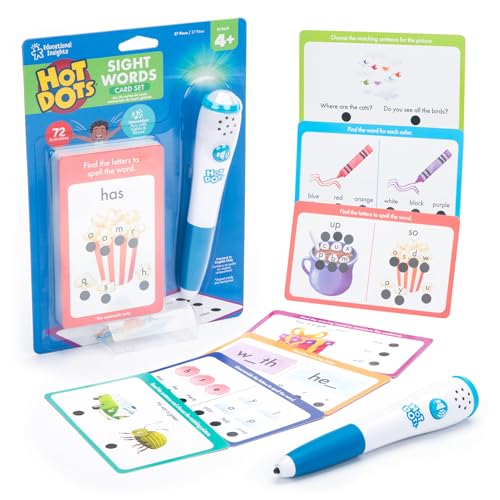 Educational Insights Hot Dots Sight Words Card Set