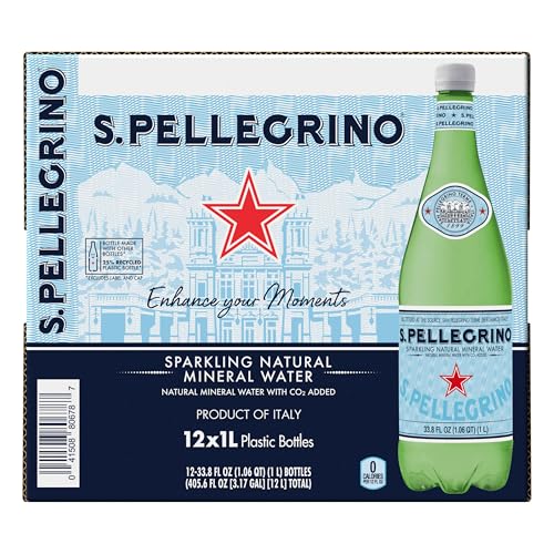 San Pellegrino Sparkling Mineral Water, 12-Pack