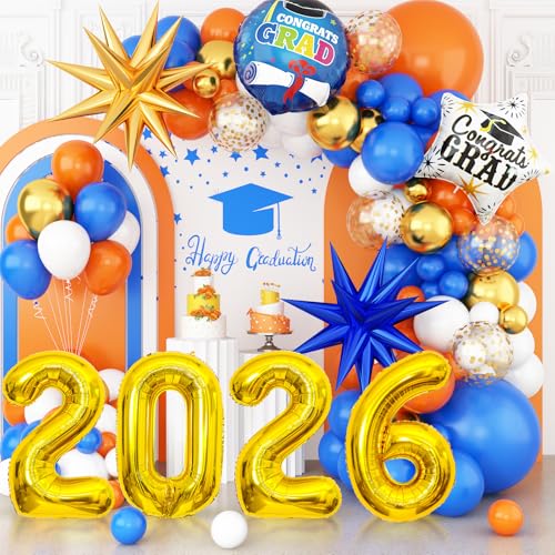 Graduation Balloon Arch Garland Kit Class of 2026