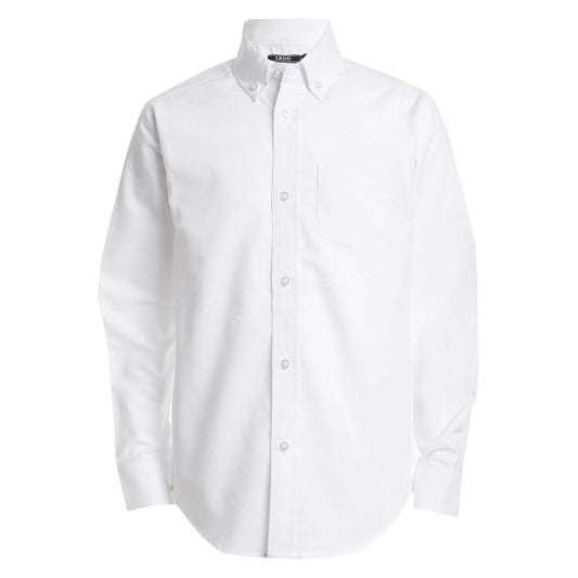 IZOD Long Sleeve Button-Down Oxford Shirt for Boys