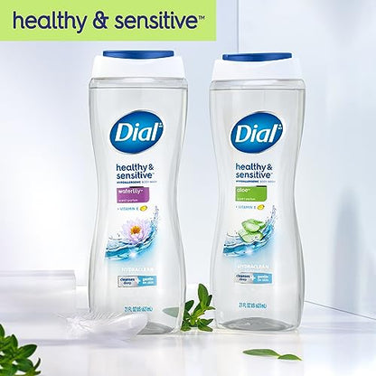 Dial Aloe Scent Body Wash, 16 Fl Oz Pack